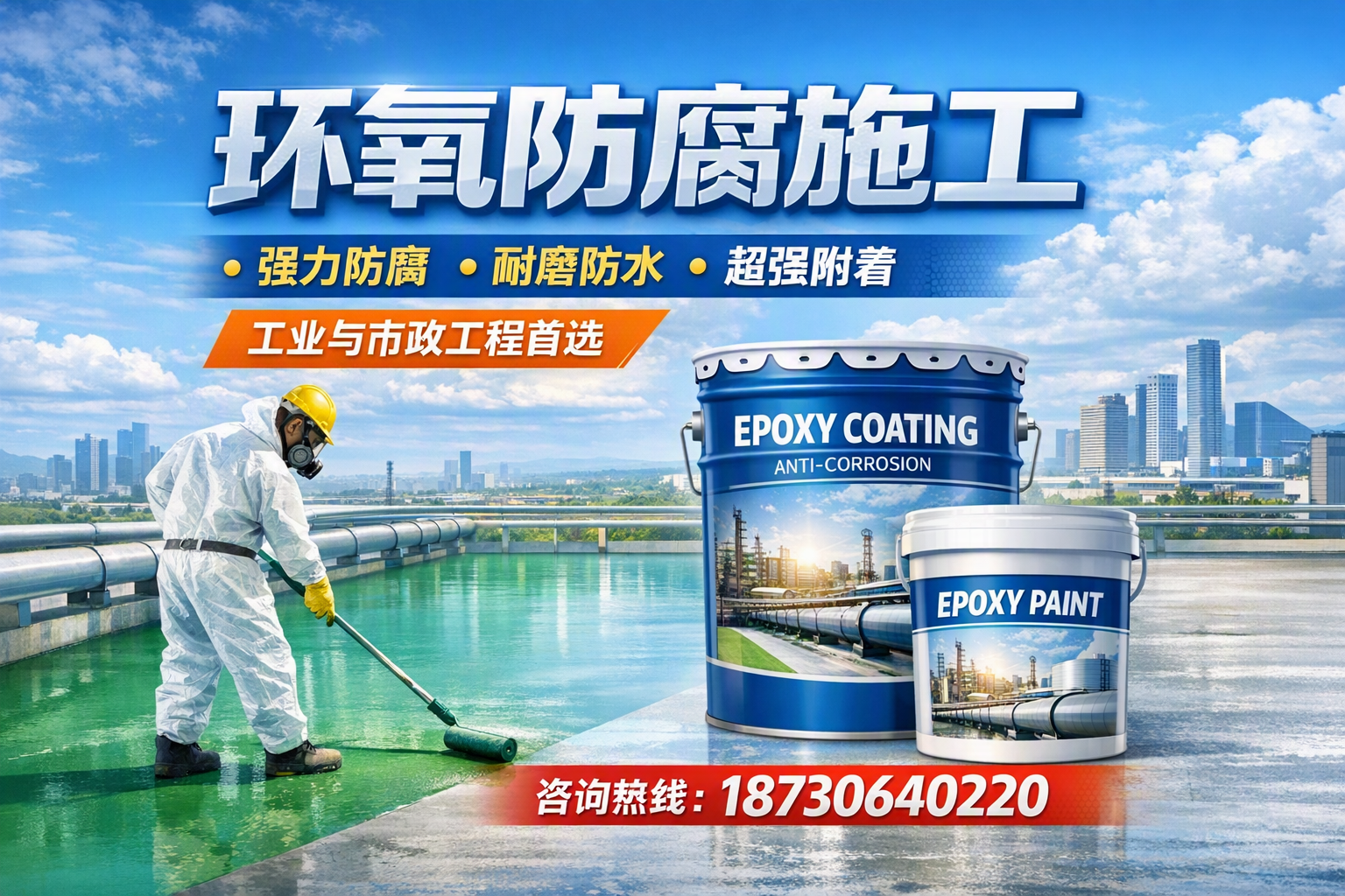 在 石家庄 进行环氧防腐施工的注意事项