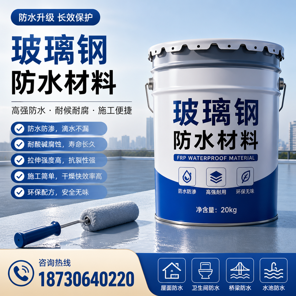 专家解析:玻璃钢防水材料的市场前景分析在 石家庄